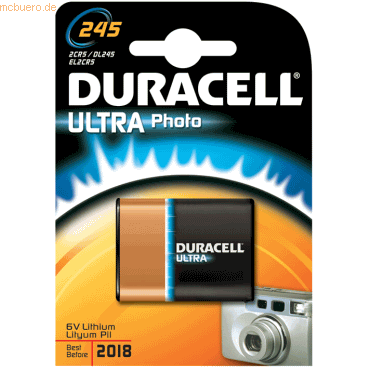 Duracell Fotobatterie Ultra Photo 245