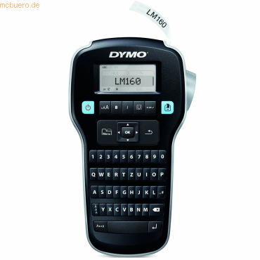 Dymo Beschriftungsgerät LabelManager 160 QWERTZ-Tastatur