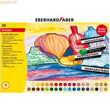 Eberhard Faber Pastell-Ölkreide VE=36 Stück