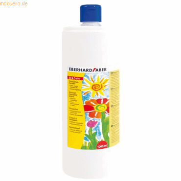 4087205750011 - Schulmalfarbe Efacolor Tempera 1000ml Flasche weiß