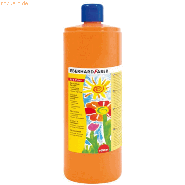 4087205750158 - Schulmalfarbe Efacolor Tempera 1000ml Flasche kadiumora