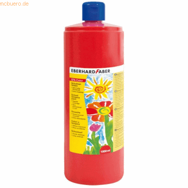 4087205750264 - Schulmalfarbe Efacolor Tempera 1000ml Flasche permanent