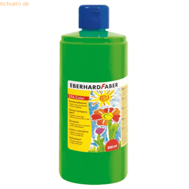 4087205751667 - Schulmalfarbe Efacolor Tempera 500ml laubgrün