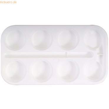 4087205770002 - 3 x Farbkasten 44 mm leer für 8 Farbtabletten weiß