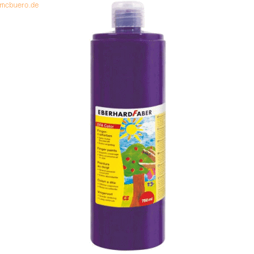 4087205789370 - Fingerfarbe Flasche 750ml purpurviolett