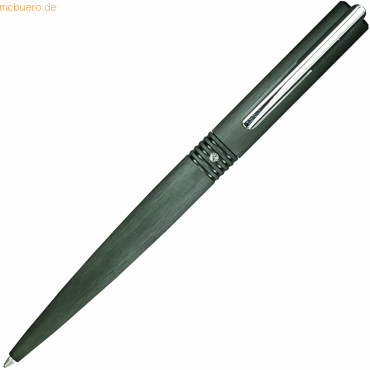 Ecobra Kugelschreiber schwarz mit Swarovski Serie Imperia