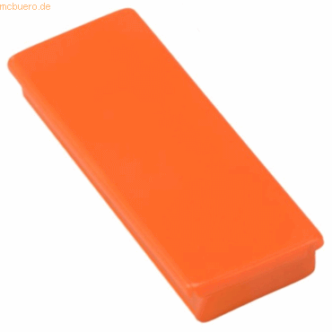 4011123642608 - Rechteckmagnet Hartferrit Ferrotafel 550x225x85mm orange VE=