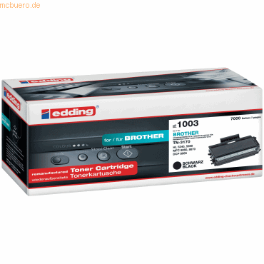 4004764954865 - - Toner kein Originalzubehör Kompatibel mit Brother TN-3170 EDD-1003 ca 7000 Seiten schwarz