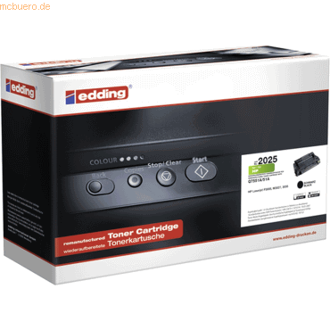Edding Toner kompatibel mit HP Q7551A black