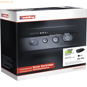 Edding Toner kompatibel mit HP CE255X black