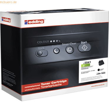 Edding Toner kompatibel mit HP CE390A black