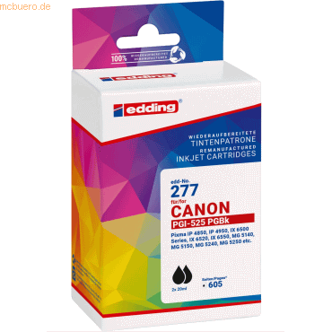 4057305063939 - Tintenpatrone ersetzt Canon PGI-525 black (Text) Doppelpack 4057305063939 - Tintenpatrone ersetzt Canon PGI-525 black (Text) Doppelpack