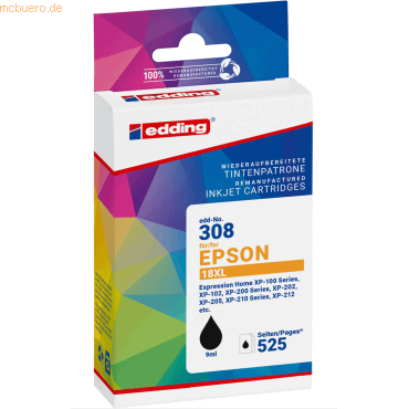4057305064219 - Tintenpatrone ersetzt Epson T1811 schwarz 4057305064219 - Tintenpatrone ersetzt Epson T1811 schwarz