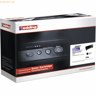 Edding Toner kompatibel mit Lexmark 50F0XA0 black