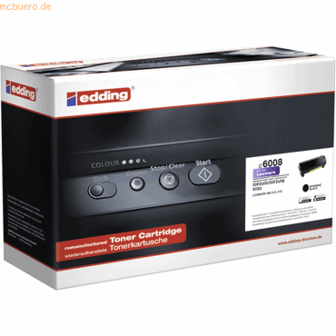 Edding Toner kompatibel mit Lexmark 50F2U00 black