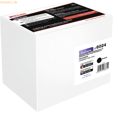 Edding Toner kompatibel mit Lexmark C544X2KG black