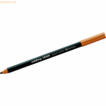 4004764289028 - 5 x Fasermaler edding 1300 color pen ocker