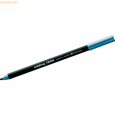 4004764289301 - 5 x Fasermaler edding 1300 color pen blaugrau