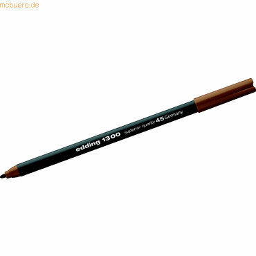 4004764289349 - 5 x Fasermaler edding 1300 color pen sepia