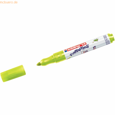 4004764943456 - 10 x edding Fasermaler edding 14 Funtastics ca 3mm gelbgrün 4004764943456 - 10 x edding Fasermaler edding 14 Funtastics ca 3mm gelbgrün