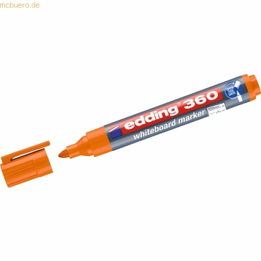 4004764924615 - Boardmarker 360 4-360006 orange 15-3mm Rundspitze 4004764924615 Edding