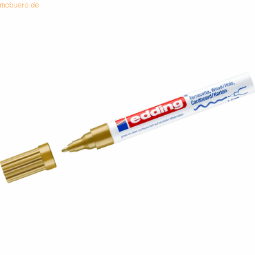 10 x Edding Mattlack-Marker edding 4040 creative 1-2mm gold