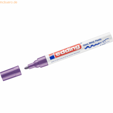 Edding Glanzlack-Marker edding 750 2-4mm violett