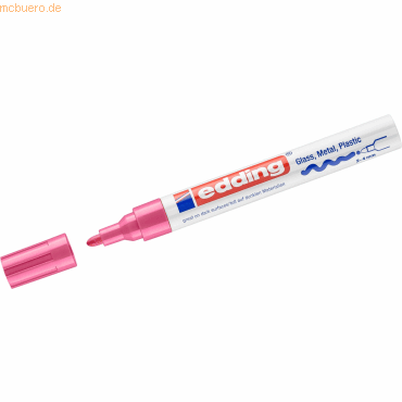 Edding Glanzlack-Marker edding 750 2-4mm rosa
