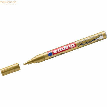 10 x Edding Glanzlack-Marker edding 753 creative 1-2,5mm gold