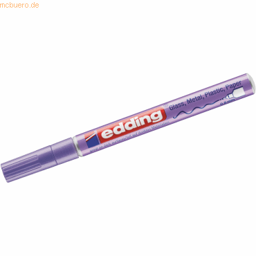 10 x Edding Glanzlack-Marker edding 780 0,8mm violett-metallic