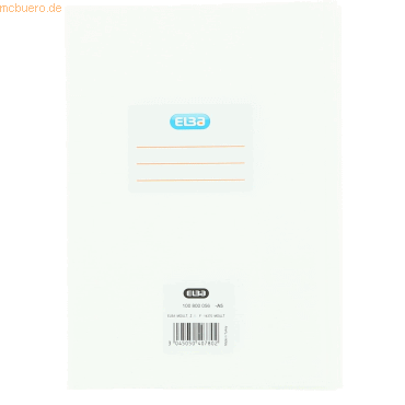 3045050407802 - 10 x Hefthüllen A5 PP Bast weiß 3045050407802 - 10 x Hefthüllen A5 PP Bast weiß