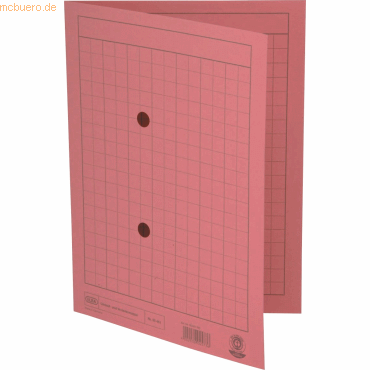 Elba Umlaufmappe A4 Karton rot