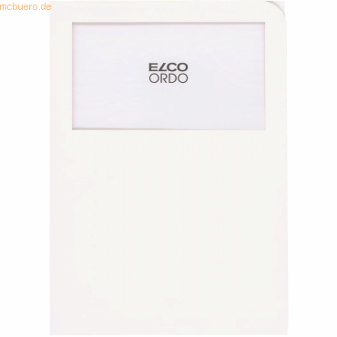 7610425984002 - Organisationsmappe Ordo classico Papier A4 220x310 mm weiß VE=100