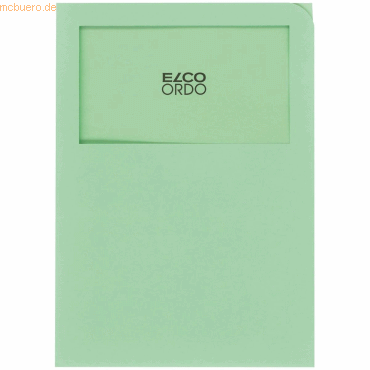 7610425984507 - Organisationsmappe Ordo classico Papier A4 220x310 mm grün VE=100