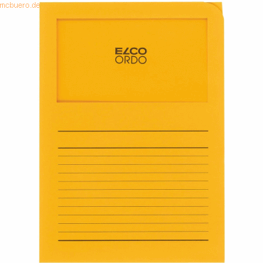 7610425980301 - Organisationsmappe Ordo classico Papier A4 220x310 mm goldgelb VE