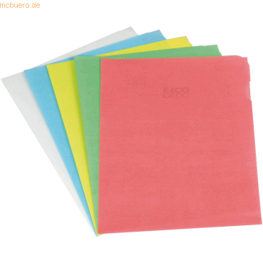 7611722014355 - Organisationsmappe Ordo transparent Papier A4 220x310 mm sortiert