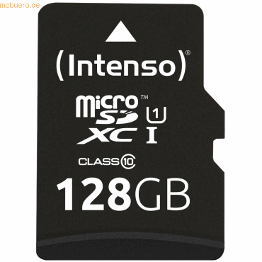 Intenso International Intenso 128GB microSDXC Class10 UHS-I Premium +