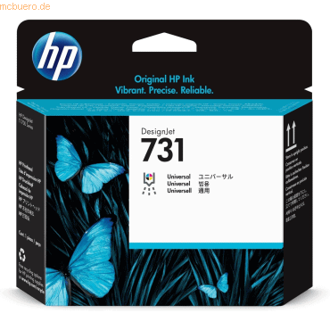 Hewlett Packard HP Druckkopf Nr. 731 P2V27A (BK/C/M/Y)