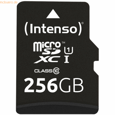 Intenso International Intenso 256GB mircoSDXC Class10 UHS-I Premium +