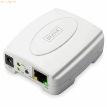 Assmann DIGITUS Fast Ethernet Print Server, USB 2.0