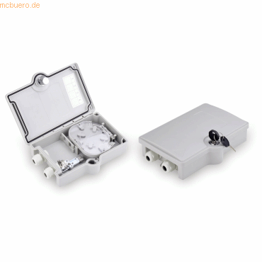 4016032370994 - DIGITUS Professional FTTH Distribution Box for 2 SC Simplex or 2 Duplex LC