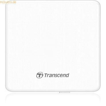 Transcend Transcend Externer CD/DVD-Brenner Slim-Serie (Weiß)