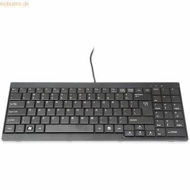 4016032356387 - DS-72000US Kabelgebunden KVM-Tastatur US-Englisch QWERTY Schwarz