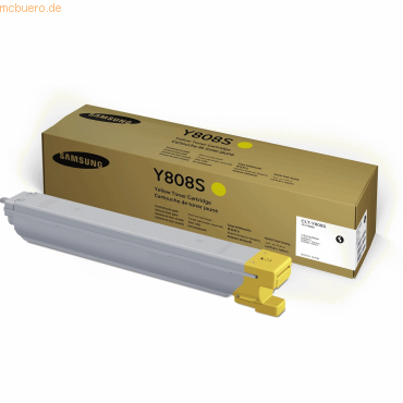 Hewlett Packard HP Samsung Toner CLT-Y808S yellow (ca. 20.000 Seiten)