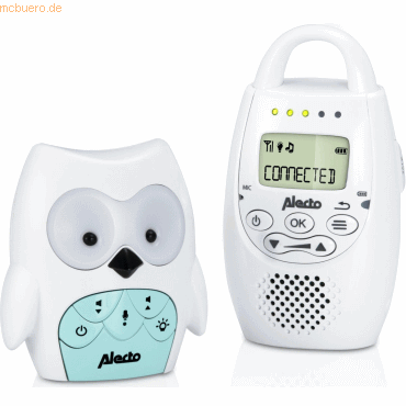 Alecto Alecto DBX-84 DECT Babyphone Eule (Weiß/Minze)