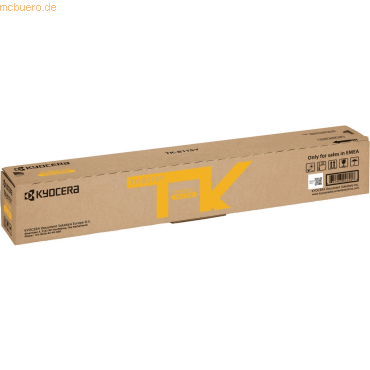 Kyocera Kyocera Toner TK-8115Y Gelb (ca. 6.000 Seiten)