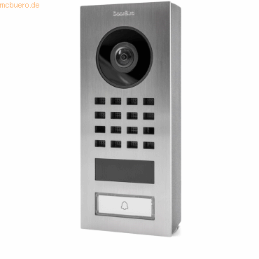 DoorBird DoorBird D1101V IP Video Türstation Aufputz Edelstahl V2A