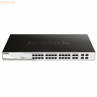 D-Link D-Link DGS-1210-24P 24-Port Layer2 PoE Gigabit Smart Managed