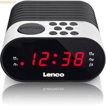 Lenco Lenco CR-07 Uhren-Radio (Weiß) *