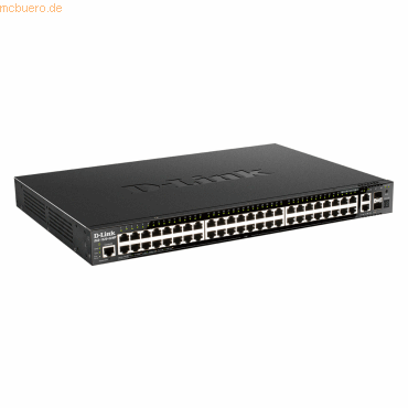 D-Link D-Link DGS-1520-52MP/E 52-Port Gbit PoE Smart Mgt Stack Switch